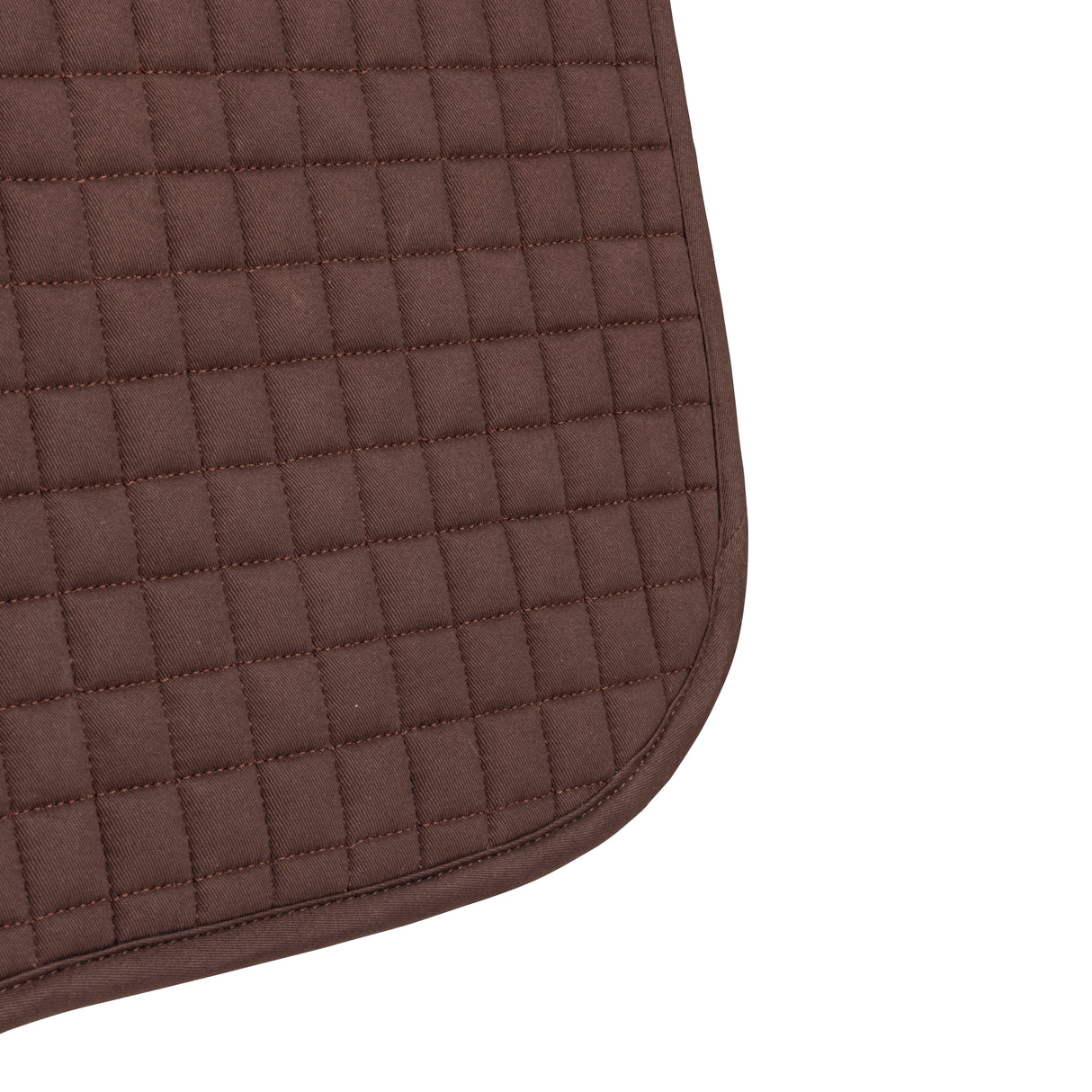 Shires ARMA Deluxe Cotton Jump Saddlecloth #colour_brown
