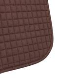 Shires ARMA Deluxe Cotton Jump Saddlecloth #colour_brown