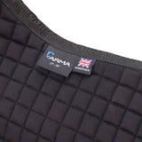 Shires ARMA Deluxe Cotton Dressage Saddlecloth #colour_black