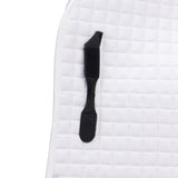 Shires ARMA Deluxe Cotton Dressage Saddlecloth #colour_white