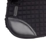 Shires ARMA Deluxe Cotton Half Pad #colour_black-black