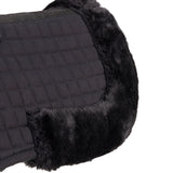Shires ARMA Deluxe Cotton Half Pad #colour_black-black