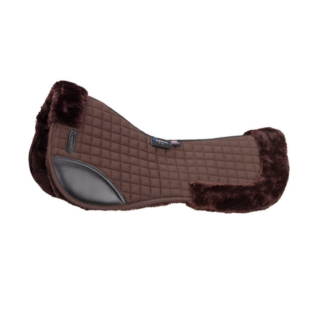 Shires ARMA Deluxe Cotton Half Pad #colour_brown-brown