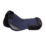 Shires ARMA Deluxe Cotton Half Pad #colour_navy-navy
