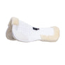 Shires ARMA Deluxe Cotton Half Pad #colour_white-natural