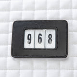 Tapis de selle de saut numéroté Shires ARMA