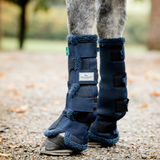 Horseware Ireland Show Ready Wraps #colour_navy-silver