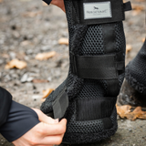 Horseware Ireland Show Ready Wraps #colour_black-silver