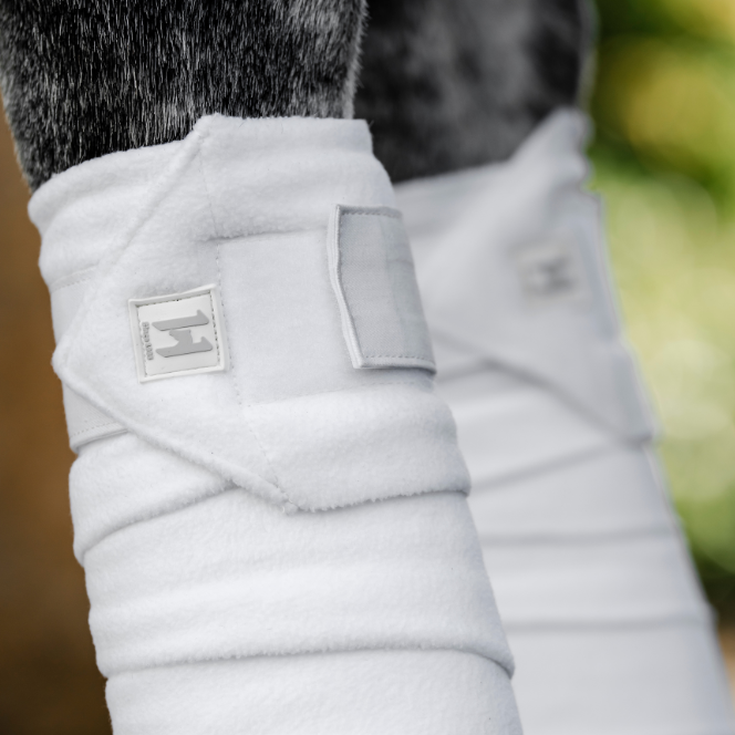 Horseware Ireland Fleece Bandages #colour_white