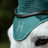 Horseware Ireland Ear Net #colour_dynasty-green