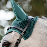 Horseware Ireland Ear Net #colour_dynasty-green