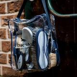 Horseware Ireland Newmarket Grooming Brush Set #colour_whitney-navy