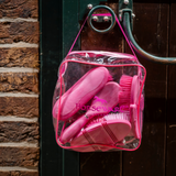 Horseware Ireland Newmarket Grooming Brush Set #colour_whitney-pink