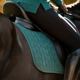 Horseware Ireland Dressage Saddle Pad #colour_dynasty-green