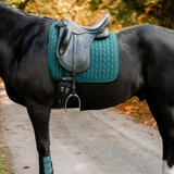 Horseware Ireland Dressage Saddle Pad #colour_dynasty-green