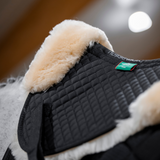 Horseware Ireland Sheepskin Halfpad #colour_black-natural
