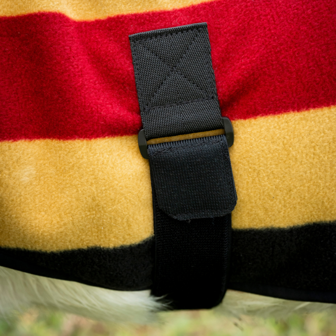 Horseware Ireland Newmarket Goat Fleece #colour_whitney-gold