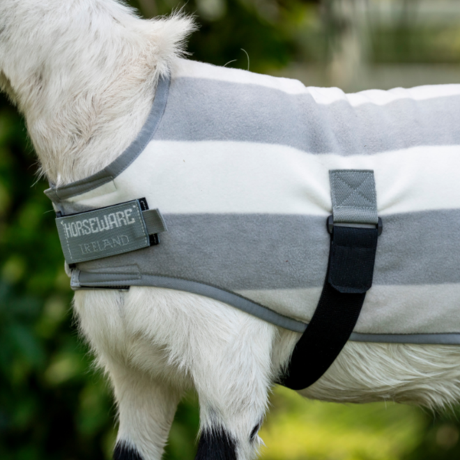 Horseware Ireland Newmarket Goat Fleece #colour_whitney-charcoal