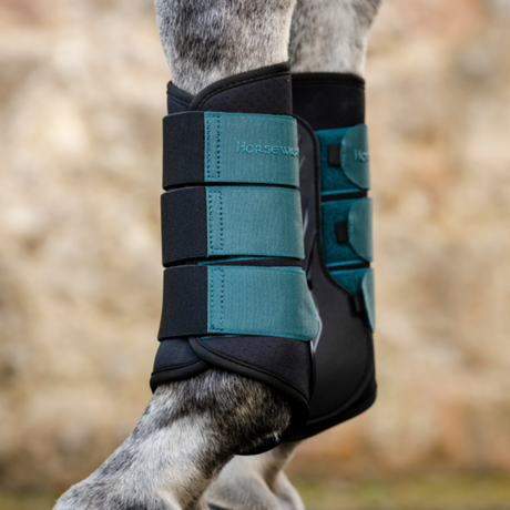 Horseware Ireland Classic Brushing Boots #colour_dynasty-green