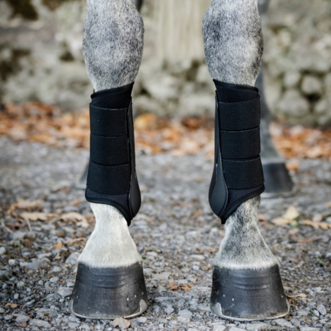 Horseware Ireland Classic Brushing Boots #colour_black-black
