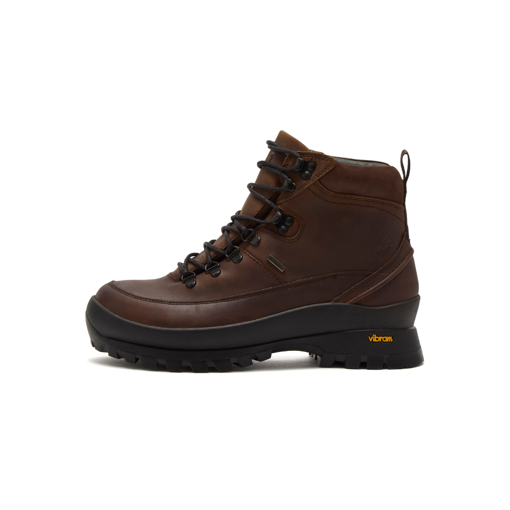 Chatham Challacombe Premium Leather Waterproof Hiking Boots #colour_dark brown