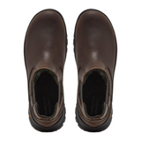 Chatham Cockley Premium Leather Waterproof Chelsea Boots #colour_dark brown