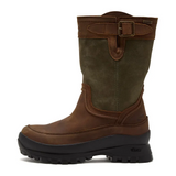 Chatham Windsor Waterproof Mid Calf Boots #colour_dark brown-green