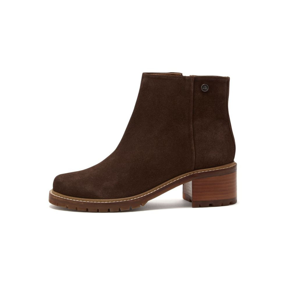 Chatham Ladies Hays Casual Zip Boots #colour_brown