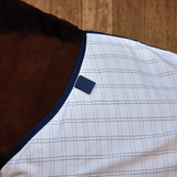 Weatherbeeta Comfitec Cotton Sheet Liner #colour_white-navy