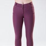 Horseware Ireland Flexfit Knee Grip Winter Breeches #colour_celestial-purple