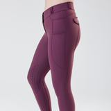 Horseware Ireland Flexfit Knee Grip Winter Breeches #colour_celestial-purple