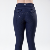 Horseware Ireland Flexfit Full Seat Winter Breeches #colour_core-navy