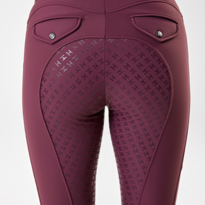 Horseware Ireland Flexfit Full Seat Winter Breeches #colour_celestial-purple