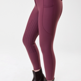 Horseware Ireland Flexfit Full Seat Winter Breeches #colour_celestial-purple