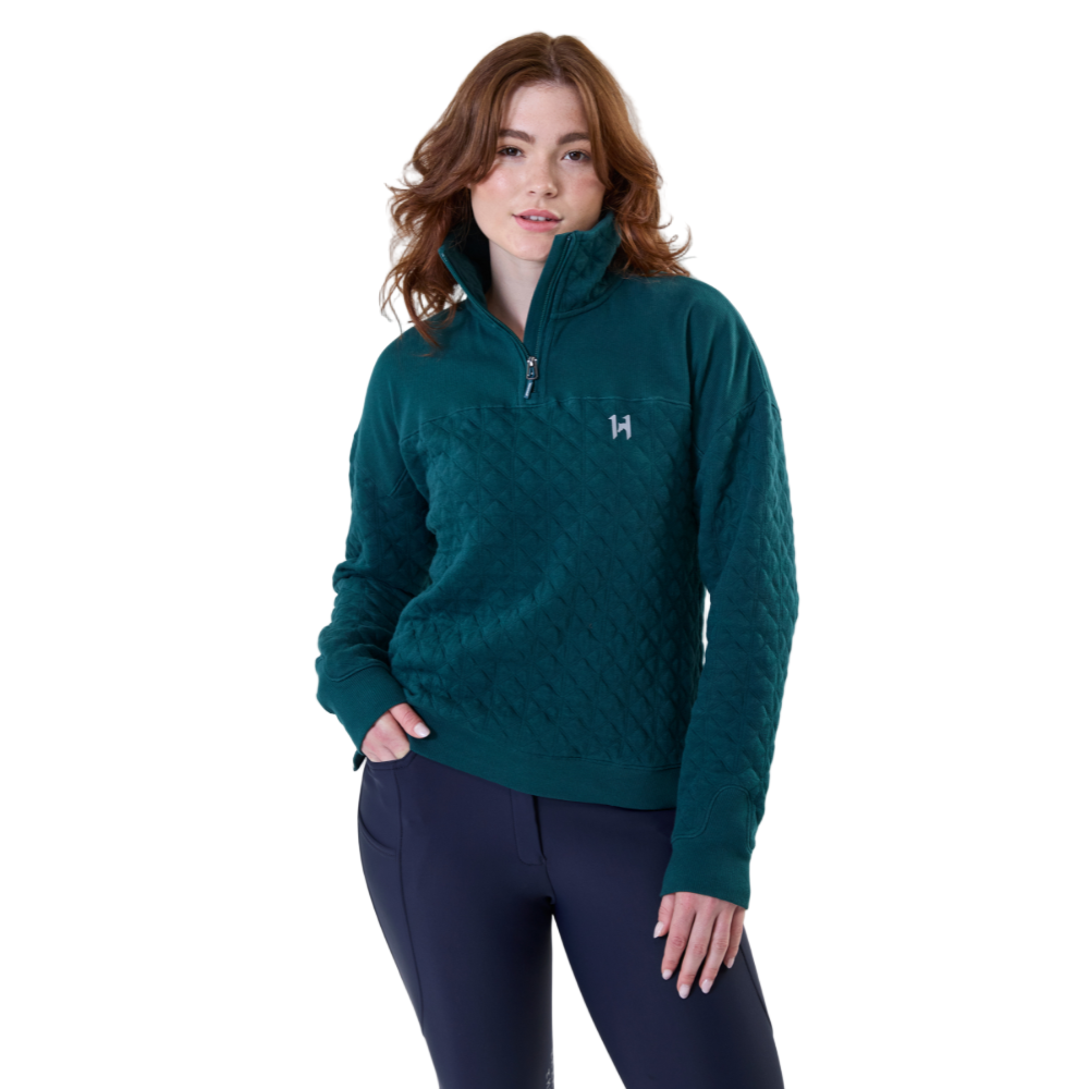 Horseware Ireland Liberty Winter Sweatshirt #colour_dynasty-green