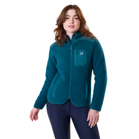 Horseware Ireland Pace Fleece Jacket #colour_dynasty-green