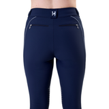 Horseware Ireland Easefit Hybid Knee Grip Riding Tights #colour_core-navy