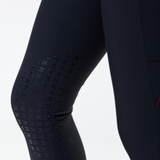 Horseware Ireland Optifit Winter Knee Grip Riding Tights #colour_core-black