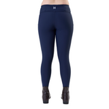 Horseware Ireland Optifit Winter Knee Grip Riding Tights #colour_core-navy