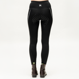 Horseware Ireland Formfit Full Seat Silicone Riding Tights#colour_core-black