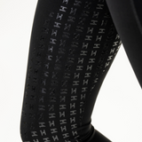 Horseware Ireland Formfit Full Seat Silicone Riding Tights#colour_core-black