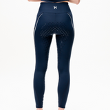 Horseware Ireland Formfit Full Seat Silicone Riding Tights#colour_core-navy