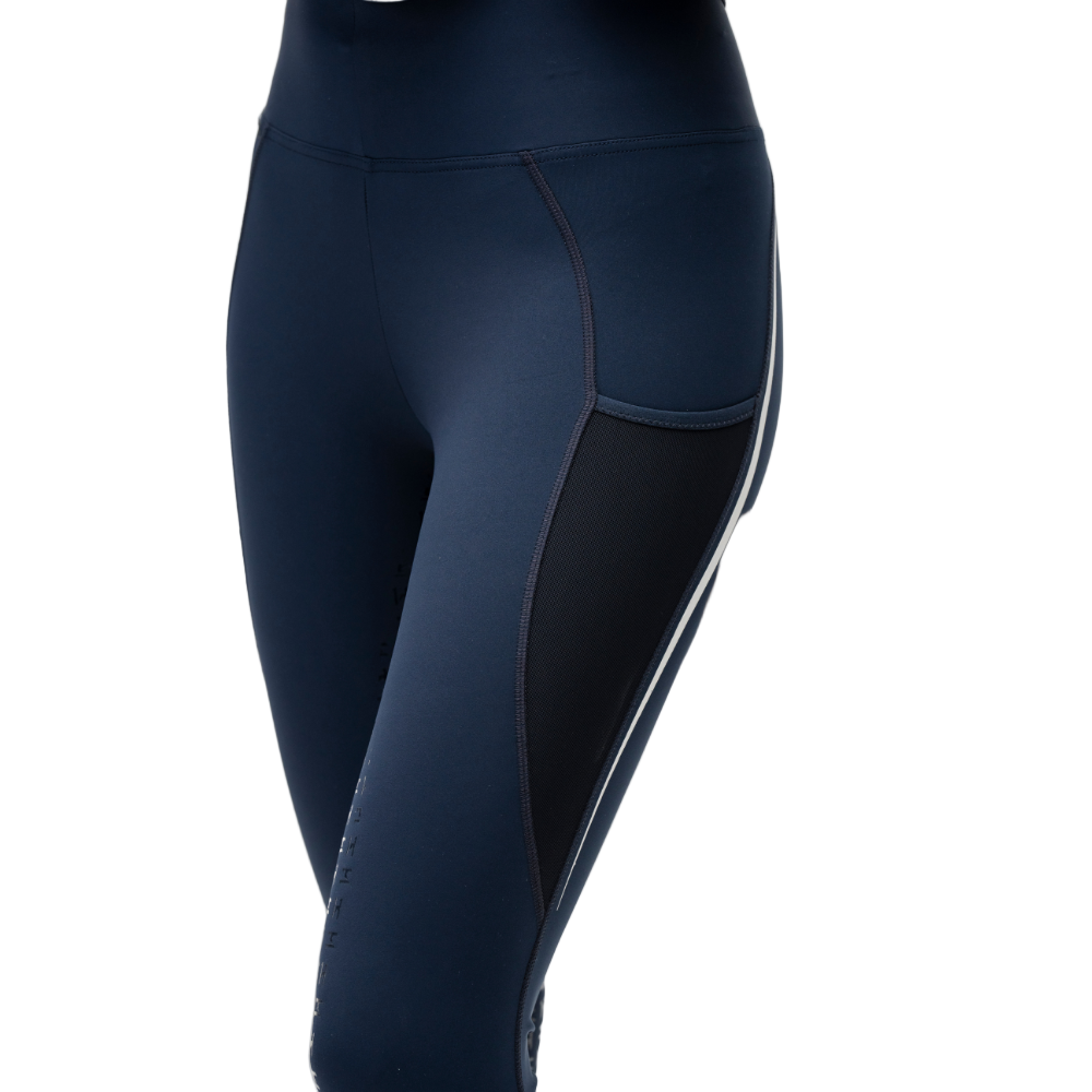 Horseware Ireland Formfit Full Seat Silicone Riding Tights#colour_core-navy