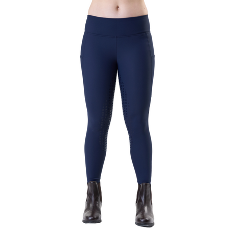 Horseware Ireland Optifit Winter Full Seat Riding Tights #colour_core-navy