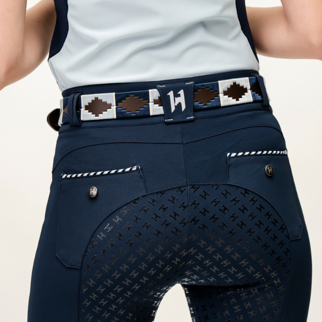 Horseware Ireland Newmarket Polo Belt #colour_newmarket-navy