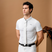 Alessandro Albanese Men's Gabrio Competition Shirt #colour_core-white