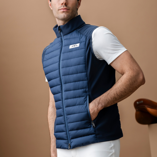 Alessandro Albanese Men's Kari Gilet #colour_core-navy