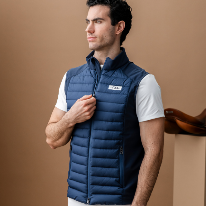Alessandro Albanese Men's Kari Gilet #colour_core-navy