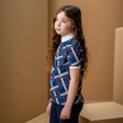 Alessandro Albanese Children's Lisi Showshirt #colour_primatova-monogram-print