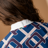 Alessandro Albanese Children's Lisi Showshirt #colour_primatova-monogram-print